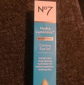 No7 hydra luminous hydrating cooling eye gel new product